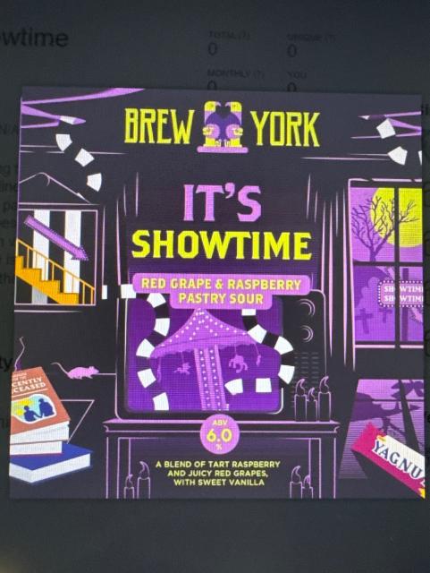It's Showtime 6.0%, Brew York, England