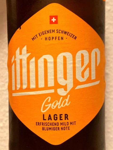 Ittinger Gold 4.9%, Original Ittinger Klosterbräu (Heineken Switzerland), Switzerland