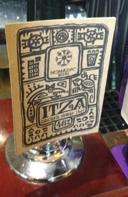 Itza 4.8%, Nomadic Beers, England