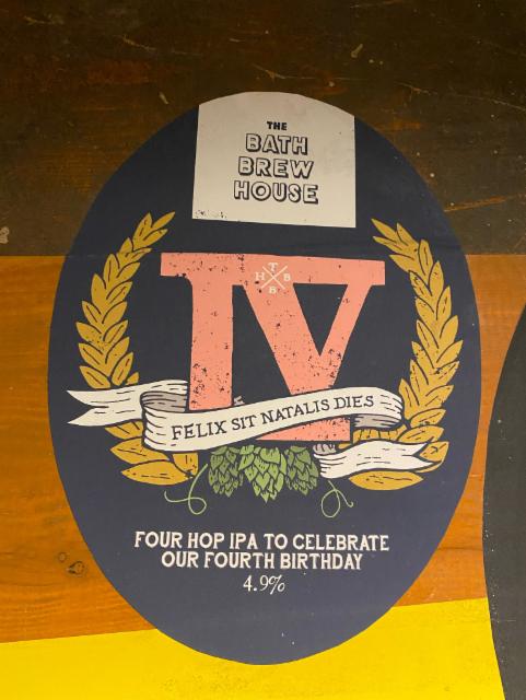 IV 4.9%, The Bath Brew House, England