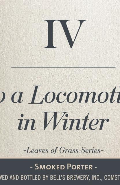 IV: To a Locomotive in Winter 6.0%, Bell's Brewery, United States