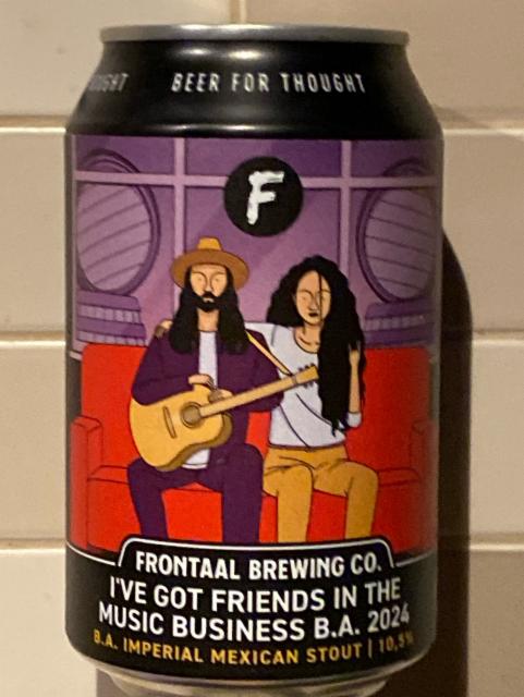I've Got Friends In the Music Business B.A. 2024 10.5%, Brouwerij Frontaal, Netherlands