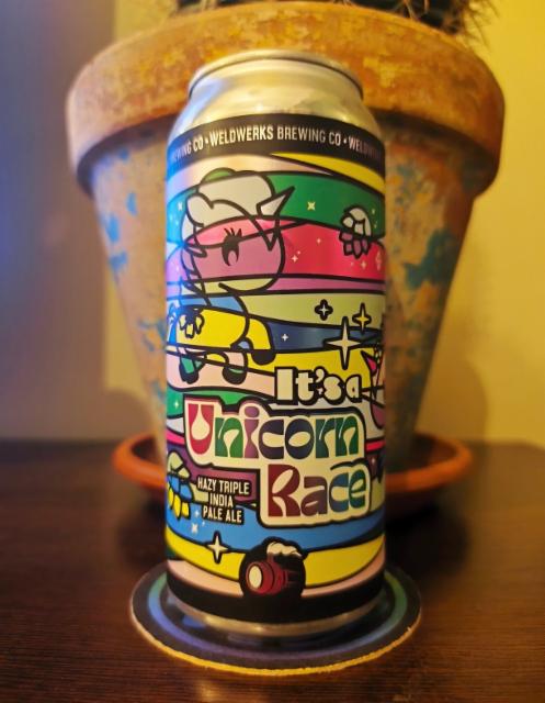 it's a unicorn race 9.6%, WeldWerks Brewing Co, United States