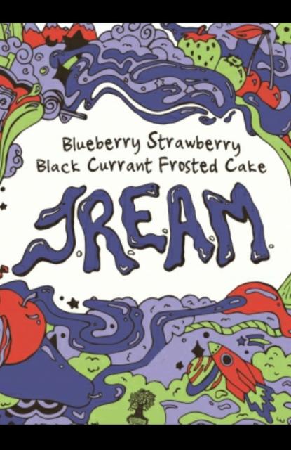 J.R.E.A.M. Blueberry, Strawberry, Black Currant, Frosted Cake 6.1%, Burley Oak Brewing Company, United States
