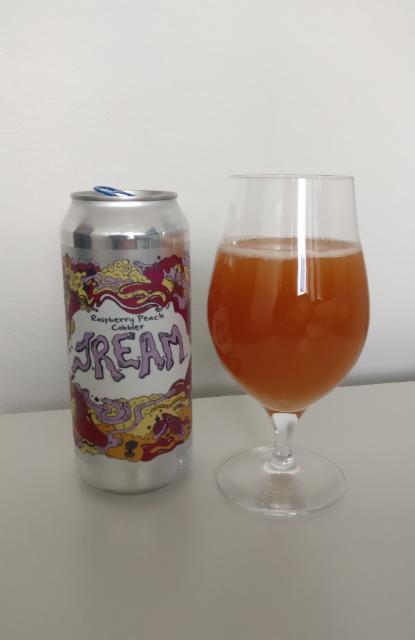 J.R.E.A.M. Raspberry Peach Cobbler 4.8%, Burley Oak Brewing Company, United States