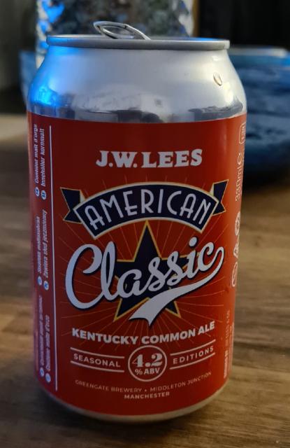 j.w. lees american 4.2%, J.W. Lees Brewery, England