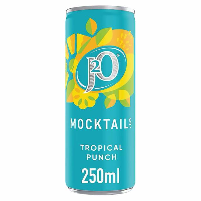 J20 Mocktails Tropical Punch, Britvic Soft Drinks