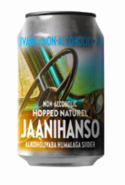 Jaanihanso hopped naturel non-alcoholic, Jaanihanso Ciderhouse