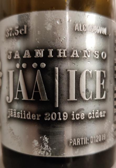 Jaanihanso Jää / Ice 12.0%, Jaanihanso Ciderhouse, Estonia