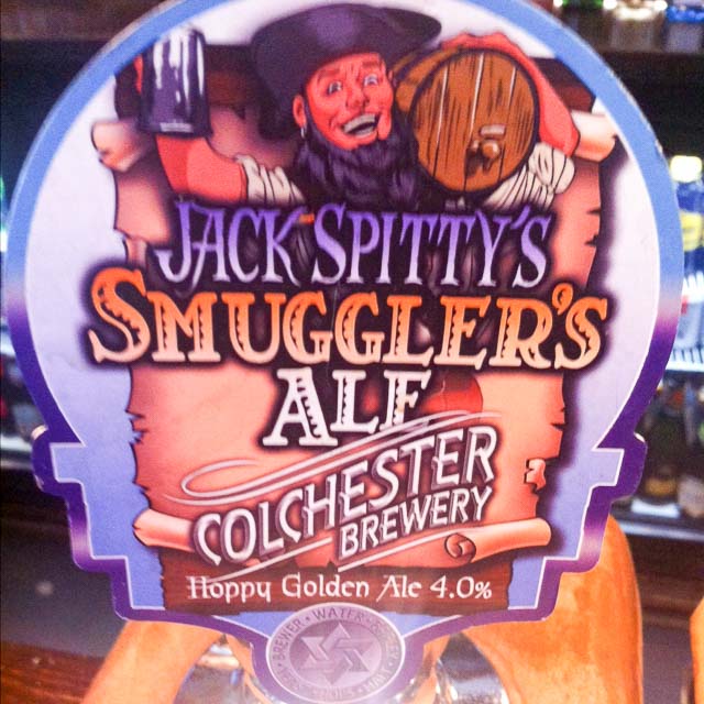 Jack Spittys Smugglers Ale 4.0%, Colchester Brewery, England