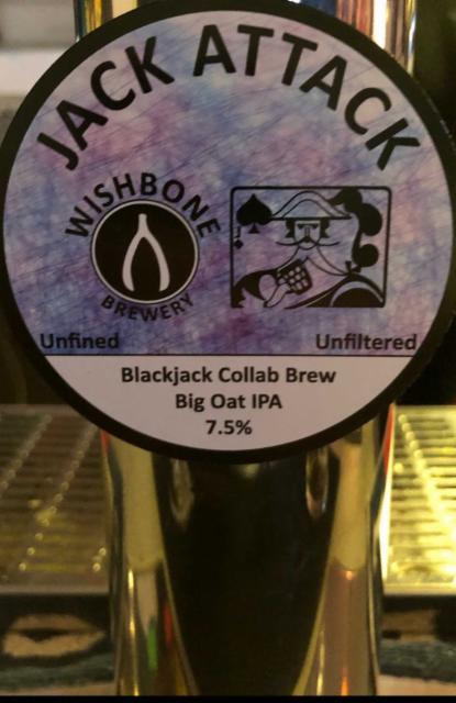 Jack Attack 7.5%, Wishbone Brewery, England