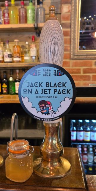 Jack Black On A Jet Pack 3.4%, Electric Bear Brewing Co., England