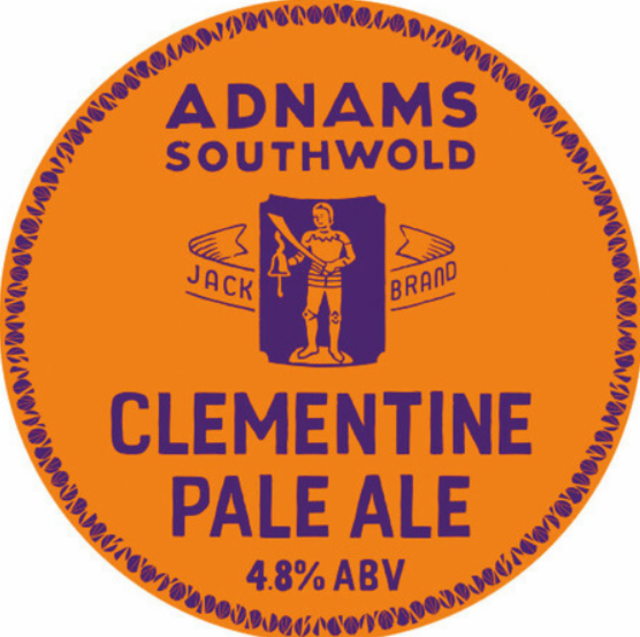 Jack Brand Clementine Pale Ale 4.8%, Adnams, England