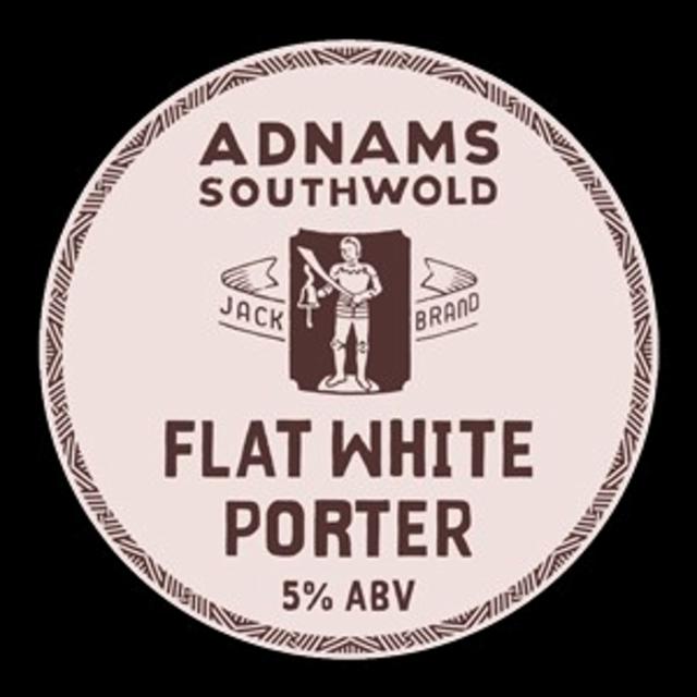 Jack Brand Flat White Porter 5.0%, Adnams, England