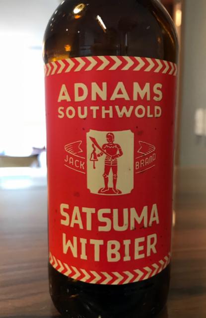Jack Brand Satsuma Witbier 4.7%, Adnams, England