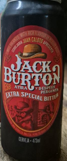 Jack Burton atira y despues pergunta 5.5%, Cervejaria Juan Caloto, Brazil