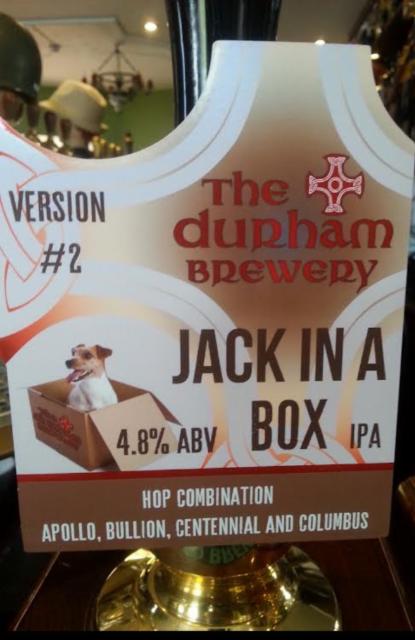 Jack In A Box Version #2 4.8%, The Durham Brewery, England
