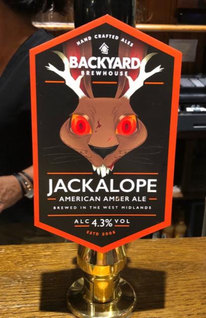 Jackalope 4.3%, Backyard Brewhouse, England