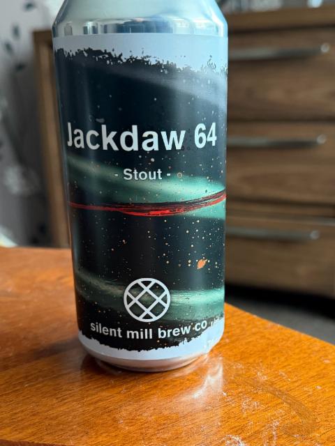 Jackdaw 64 4.1%, Silent Mill Brew Co, England