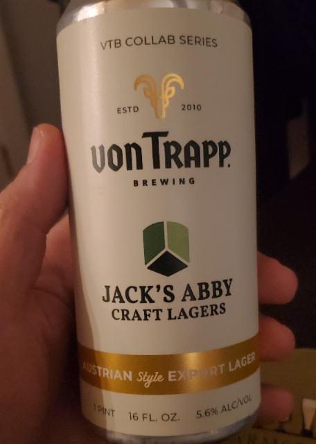Jack's Abby Craft Lager, Von Trapp Brewing
