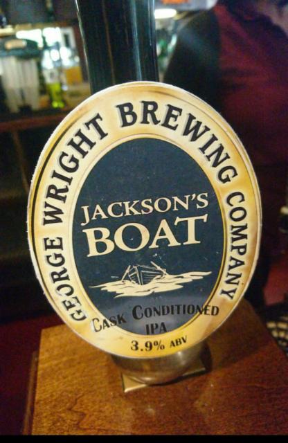 Jackson's Boat 3.9%, George Wright Brewing Company, England