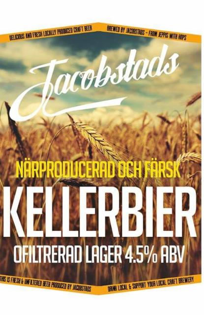 Kellerbier 4.5%, Jacobstads Craft Brewery, Finland