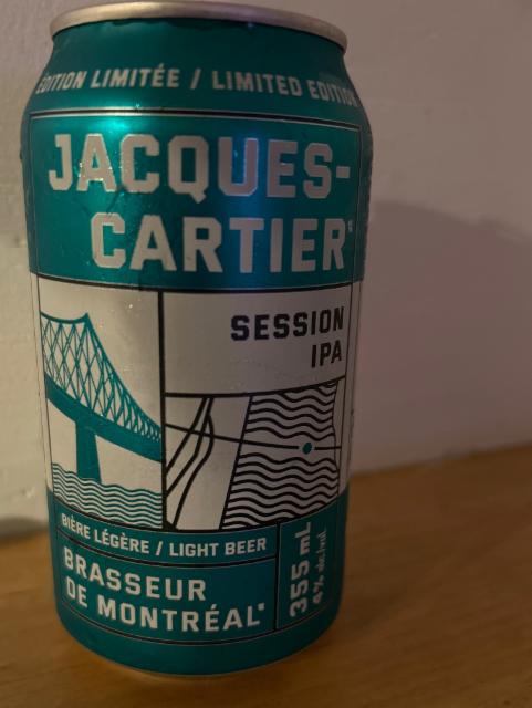 Jacques-Cartier 4.0%, Brasseurs De Montréal, Canada