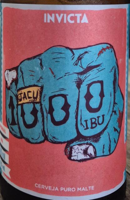 JACU 1000 IBU 8.0%, Cervejaria Invicta, Brazil