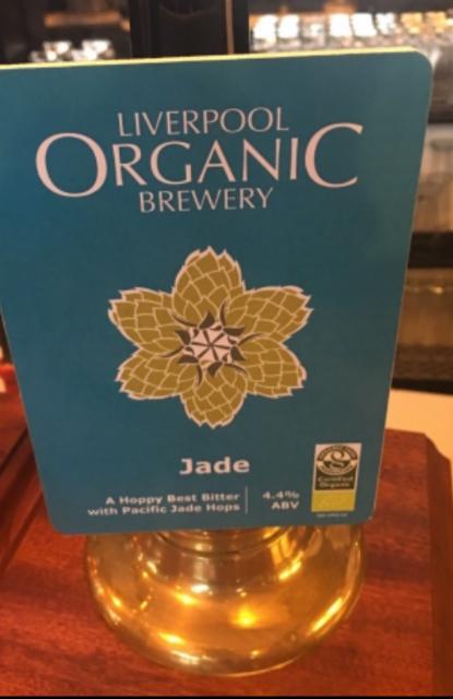 Jade 4.4%, Liverpool Organic Brewery, England
