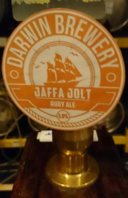 Jaffa Jolt 5.0%, Darwin Brewery, England