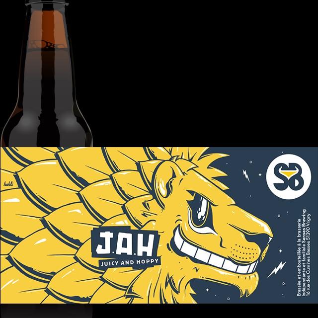 Jah 6.0%, Senses Brewing, France