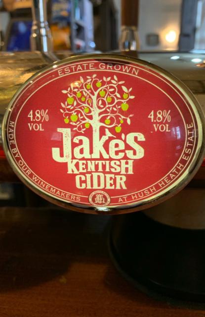 Jake's Kentish Cider 4.8%, Hush Heath, England