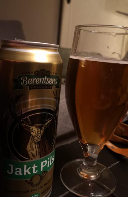 Jakt Pils 4.7%, Berentsens Brygghus, Norway