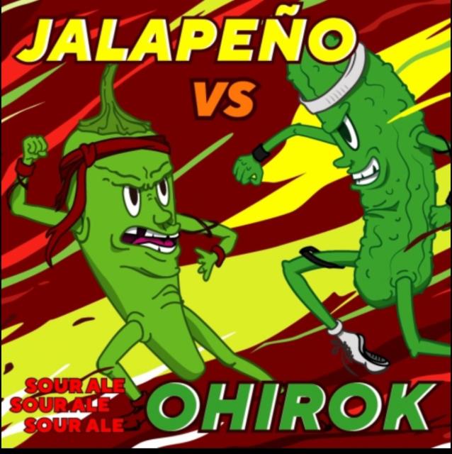 Jalapeño Vs Ohirok 3.8%, Red Cat Brewery, Ukraine