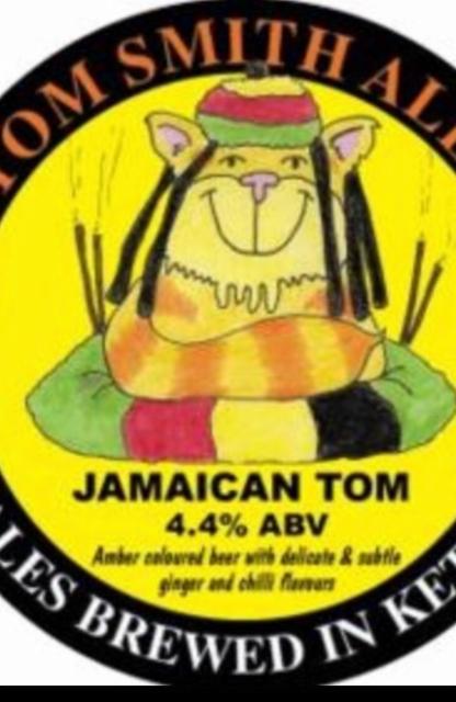 Jamaican Tom 4.4%, Tom Smith Ales Ltd, England