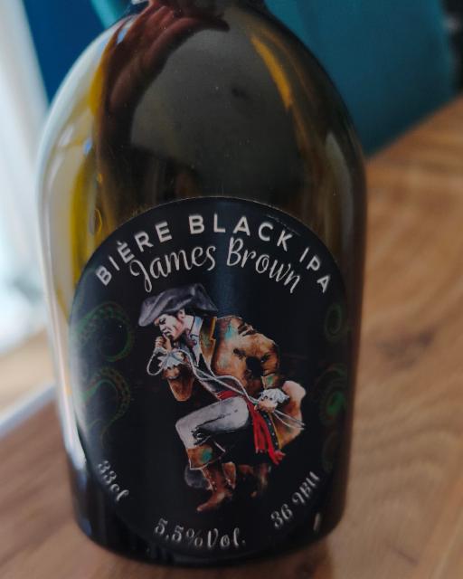 James Brown Black IPA, Captain James Et Ses Mousses