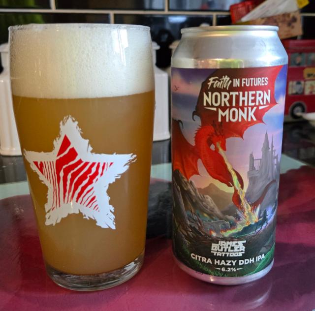 Faith In Futures - James Butler Tattoos 6.2%, Northern Monk Brew Co., England