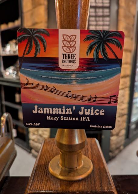 Jammin' Juice 4.5%, Three Brothers Brewing Co, England
