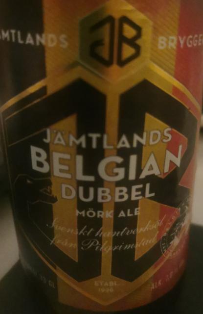 Jämtlands Belgian Dubbel 7.0%, Jämtlands Bryggeri, Sweden