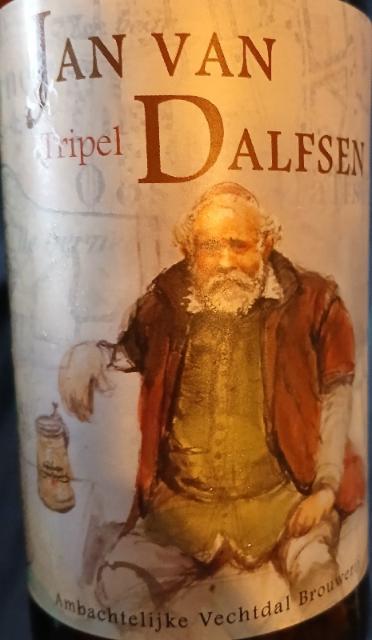Jan van Dalfsen Tripel 9.0%, Ambachtelijke Vechtdal Brouwerij, Netherlands