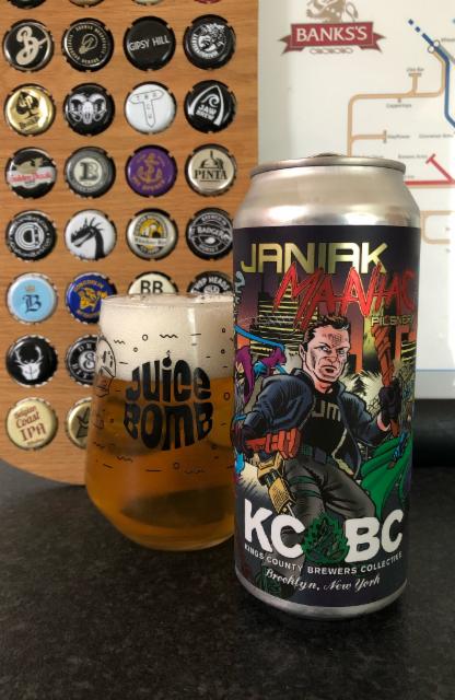 Janiak 5.2%, Kings County Brewers Collective KCBC, United States
