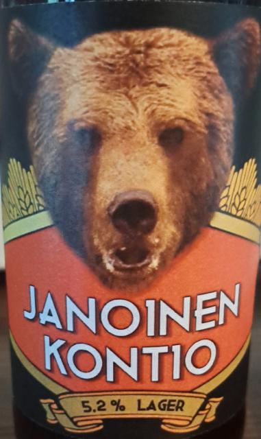 Janoinen kontio 5.2%, Humalainen maalaispanimo, Finland