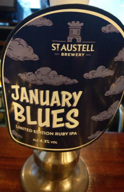 January Blues 4.3%, St Austell Brewery, England