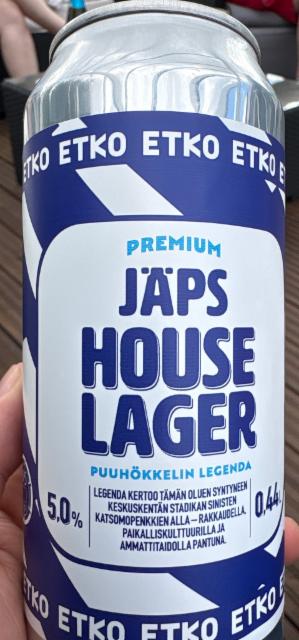 Jäps House Lager 5.0%, Etko Brewing, Finland