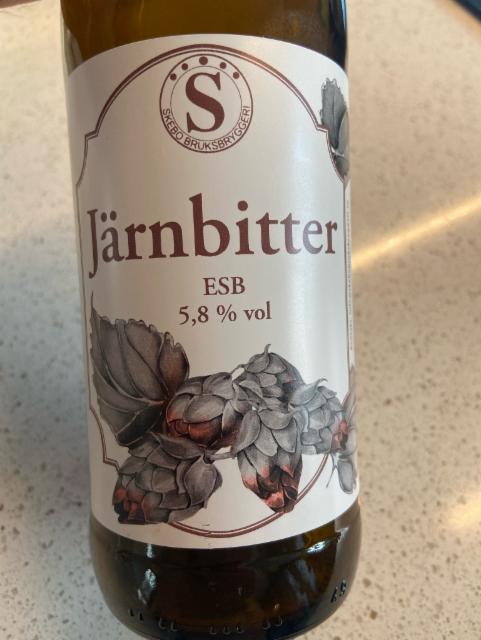 Järnbitter 5.8%, Skebo Bruksbryggeri, Sweden