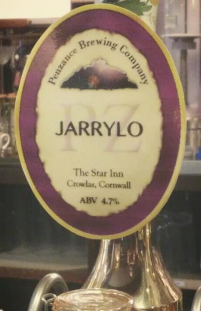 Jarrylo 4.7%, Penzance Brewing Company, England