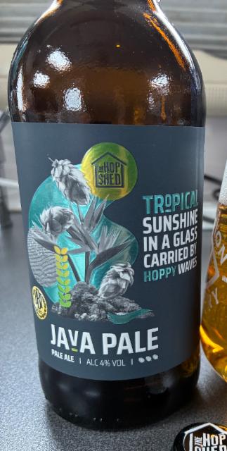 Java pale 4.0%, The Hop Shed, England