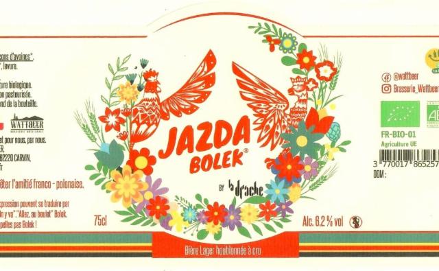 Jazda Bolek 6.2%, Brasserie Wattbeer (La Drache), France