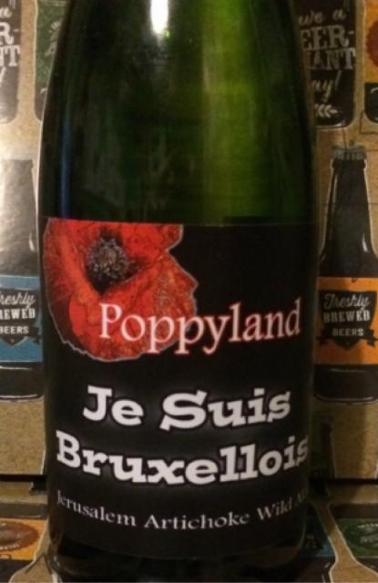 Je Suis Bruxellois 6.0%, Poppyland Brewery, England