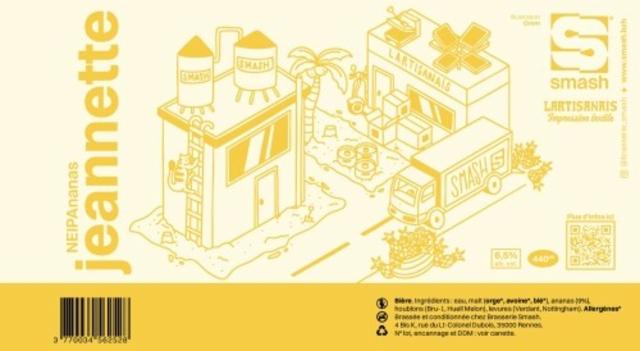 Jeannette 6.5%, Brasserie Smash, France